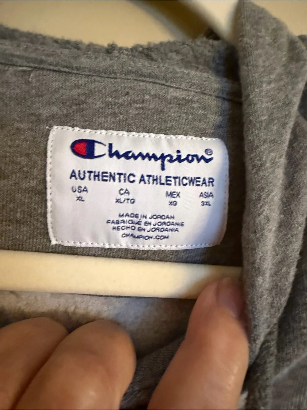 Champion Gray and Yellow Pitt Panthers Hoodie - Picture 2 of 4